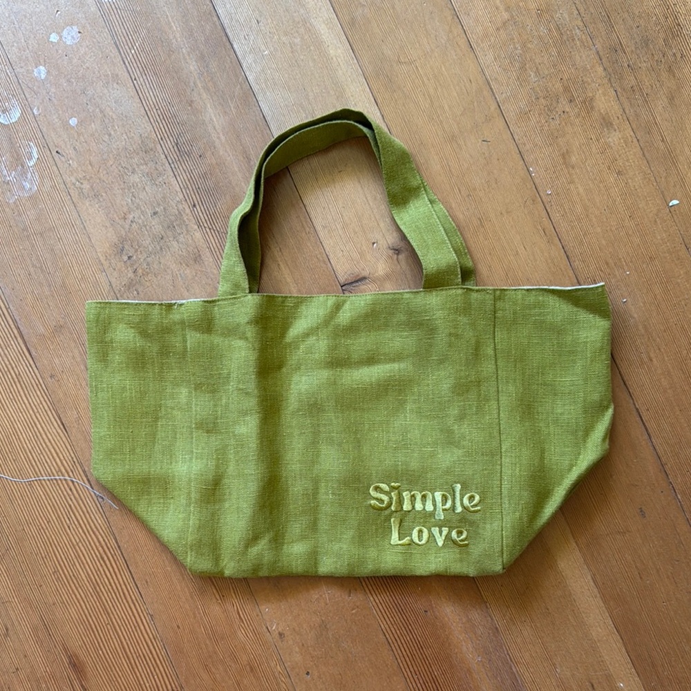 Green Tote Bag